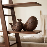 The Whale Family | Walnut